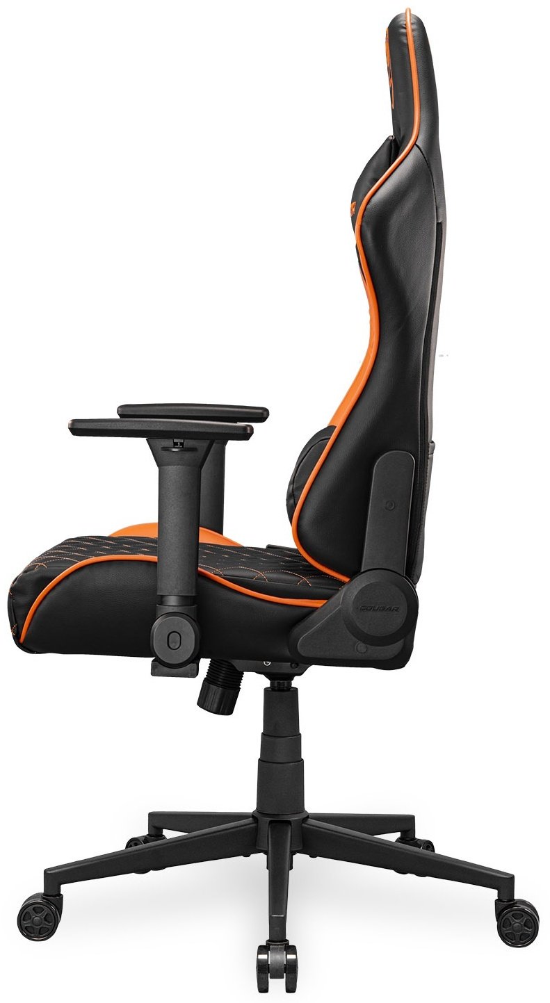 Игровое кресло COUGAR ARMOR One V2, черный, оранжевый купить,0