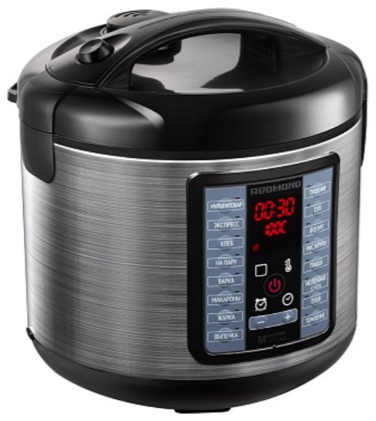 Мультиварка REDMOND MC107 черный, серый - ForteMarket Мультиварка REDMOND MC107 черный, серый купить,58990