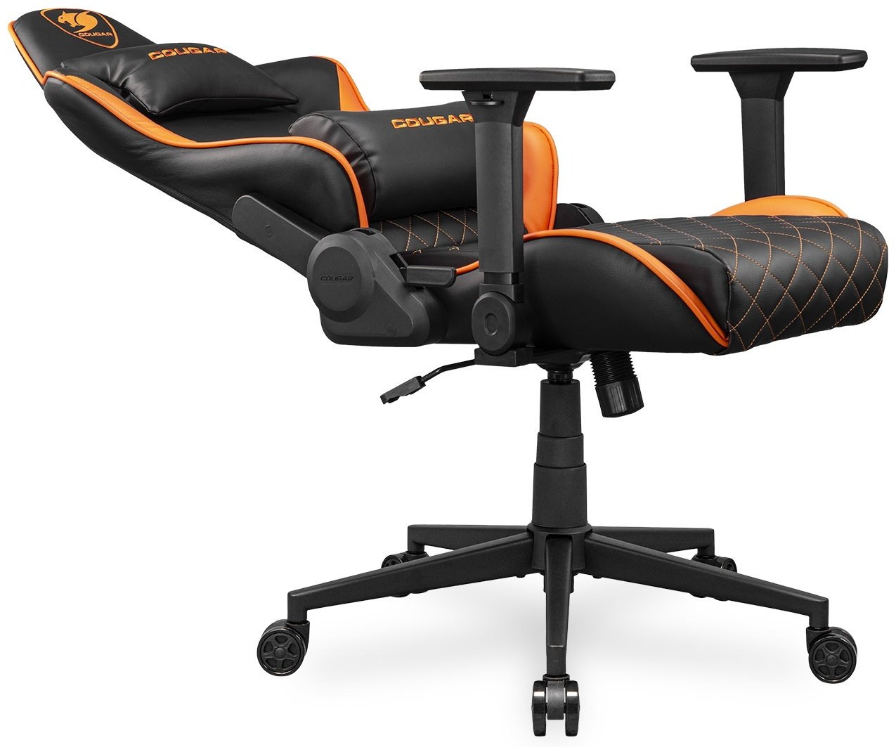 Игровое кресло COUGAR ARMOR One V2, черный, оранжевый купить,0