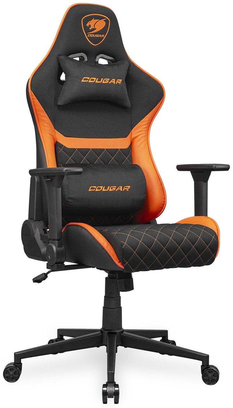 Игровое кресло COUGAR Armor One V2 F, CGR-A2F, черный, оранжевый купить,0