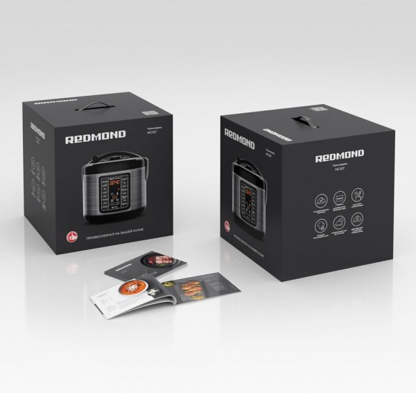Мультиварка REDMOND MC107 черный, серый - ForteMarket Мультиварка REDMOND MC107 черный, серый купить,0