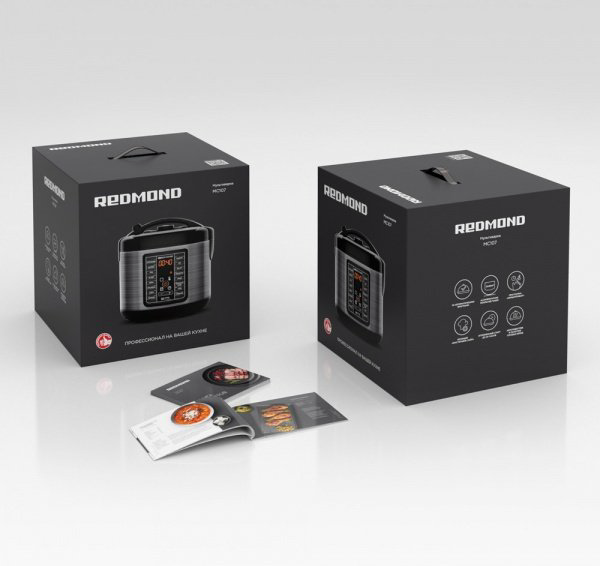 Мультиварка REDMOND MC107 черный, серый - ForteMarket Мультиварка REDMOND MC107 черный, серый купить,58990
