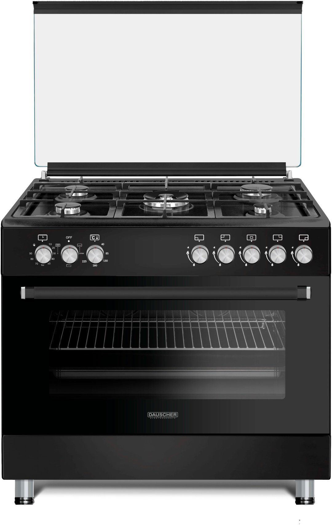 Кухонная плита DAUSCHER E9434BL черный