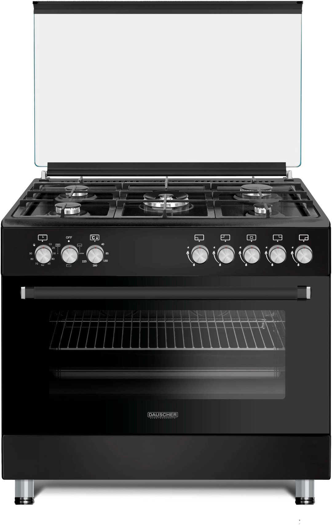 Кухонная плита DAUSCHER E9434BL черный