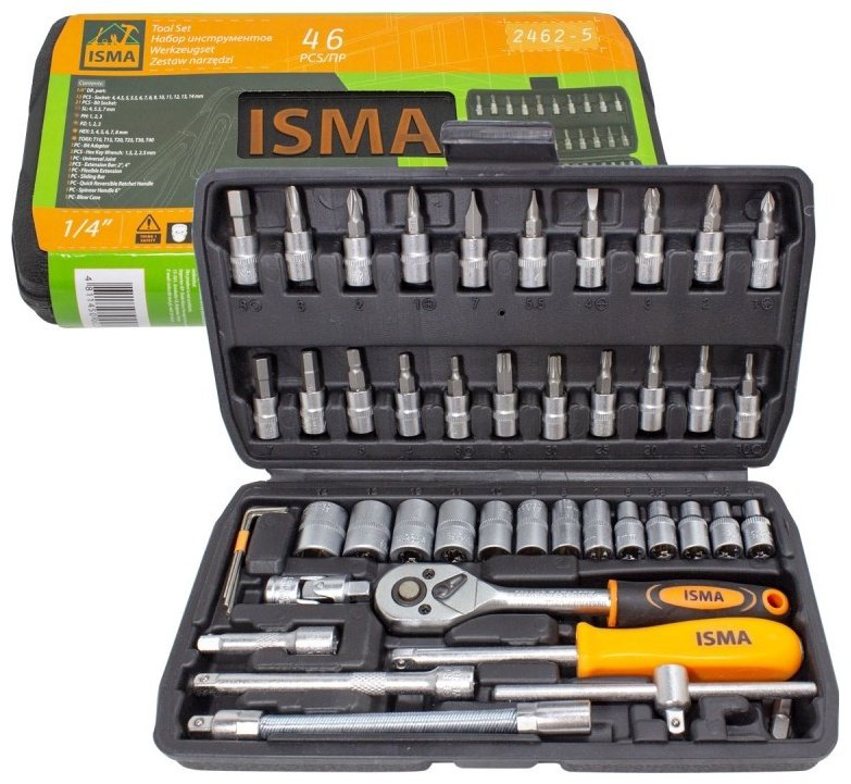 Набор универсальный 46 в 1 ISMA 2462-5 купить,NaN