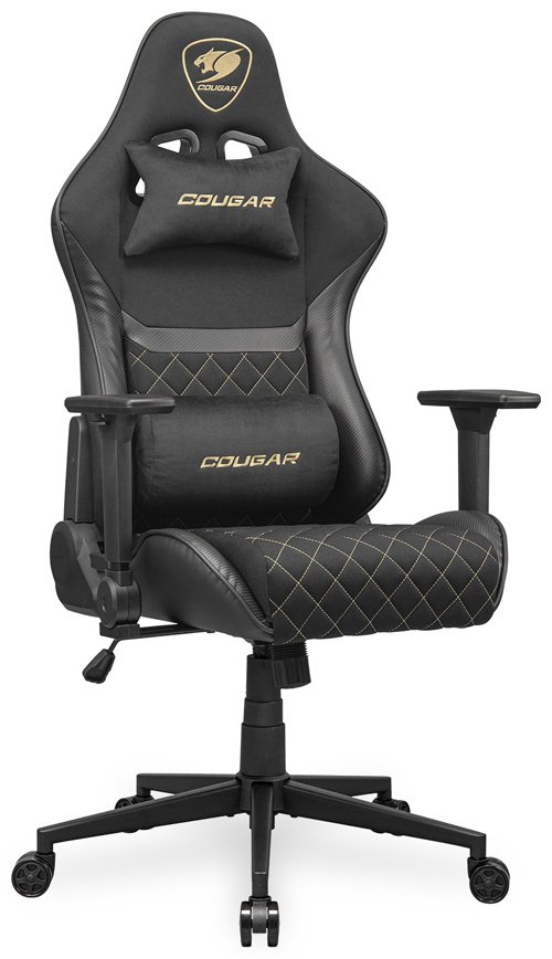 Игровое кресло COUGAR Armor One V2 Gold F CGR-A2F-GLB, черный купить,0
