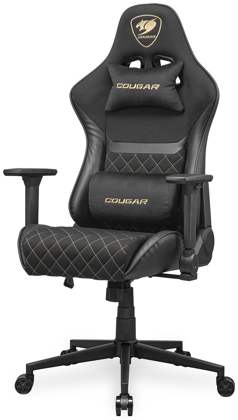 Игровое кресло COUGAR Armor One V2 Gold F CGR-A2F-GLB, черный купить,0