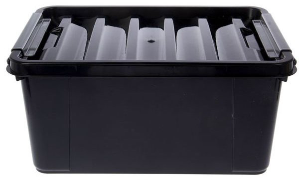 Полимербыт ящик Full Black 4350804 41x29.5x18.3 см, пластик купить,NaN