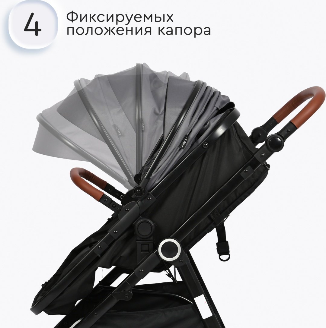 Коляска трансформер TOMIX Bonny, серый - ForteMarket Коляска трансформер TOMIX Bonny, серый купить,0