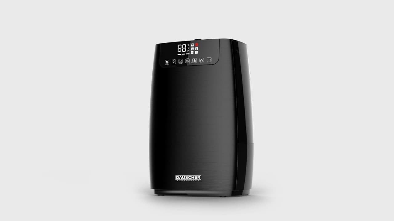 Увлажнитель воздуха DAUSCHER DHP-888 Carbon черный купить,NaN