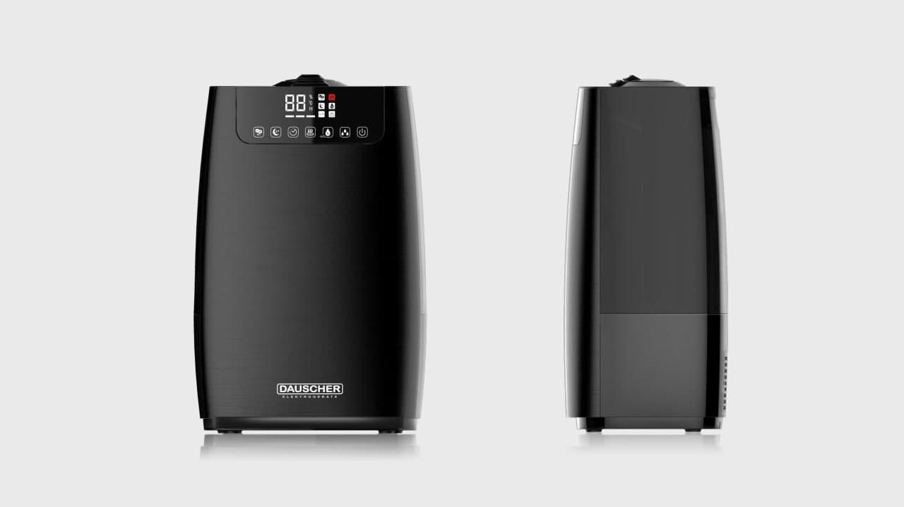 Увлажнитель воздуха DAUSCHER DHP-888 Carbon черный купить,NaN