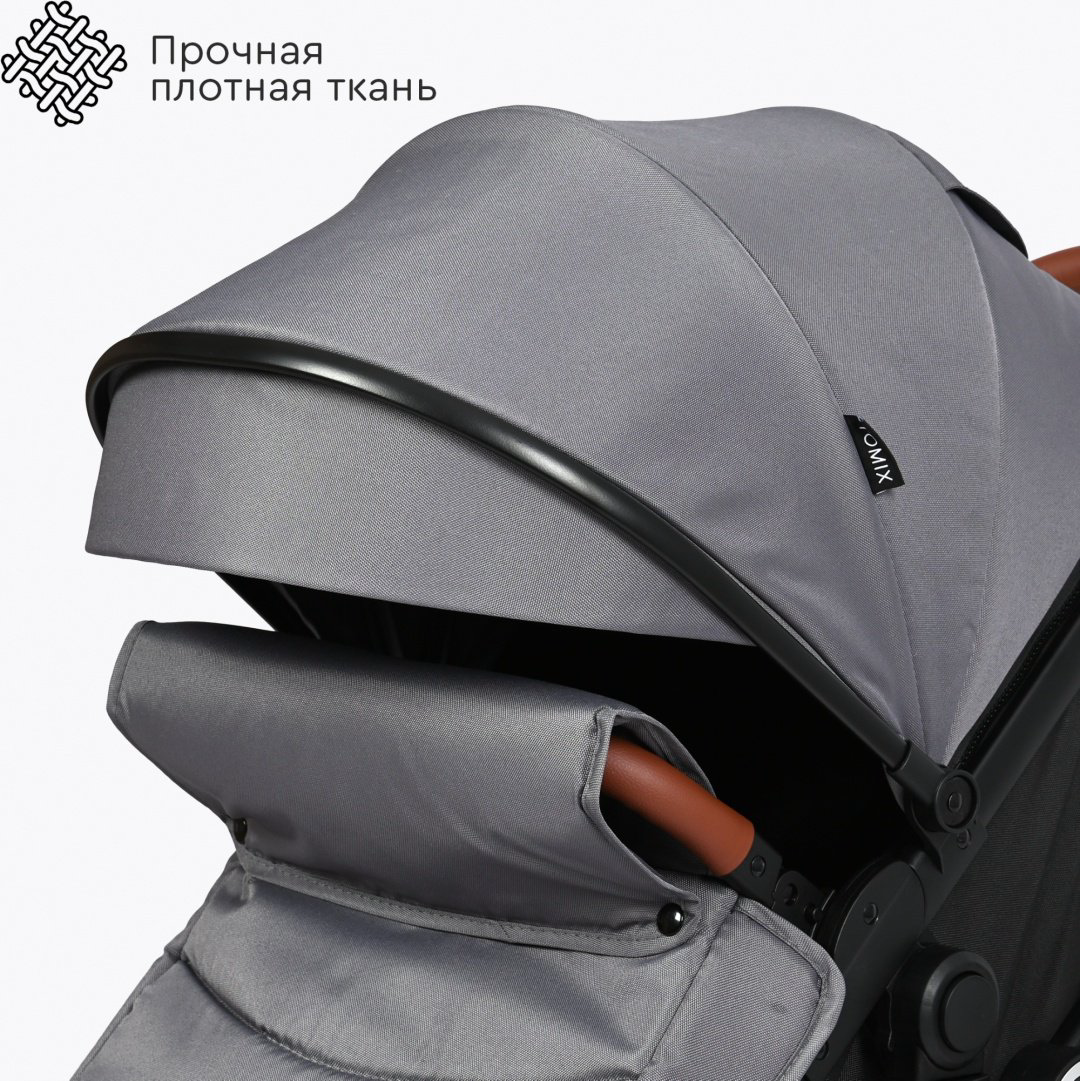 Коляска трансформер TOMIX Bonny, серый купить,NaN