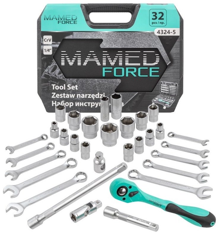 Набор универсальный 32 в 1 Mamed Force MF-4324-5 купить,28455