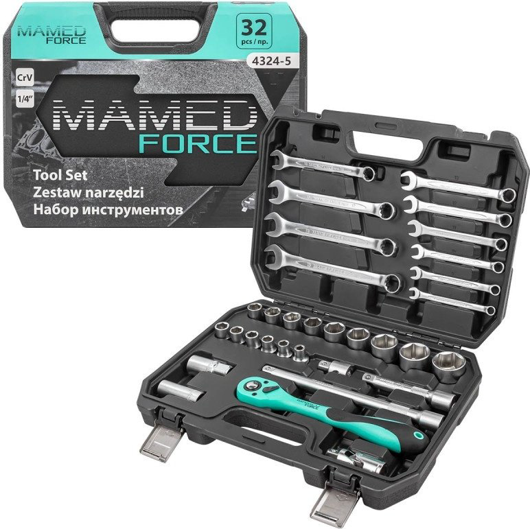 Набор универсальный 32 в 1 Mamed Force MF-4324-5 купить,28455