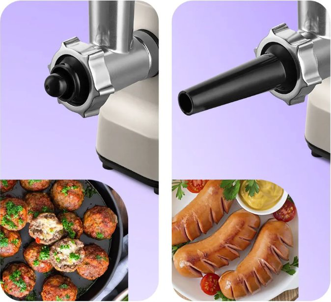 Мясорубка Kitfort КТ-2126 бежевый - ForteMarket Мясорубка Kitfort КТ-2126 бежевый купить,26290