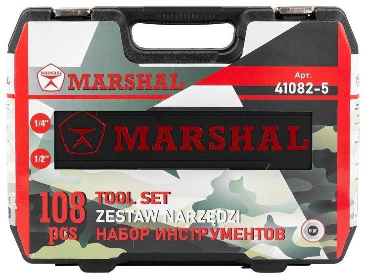 Набор автомобильный 108 в 1 Marshal MT-4108 купить,NaN