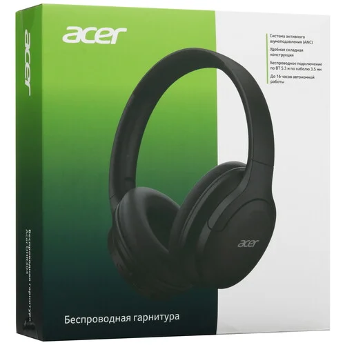 Наушники Acer OHR304 BT ZL.HDSEE.00B Black