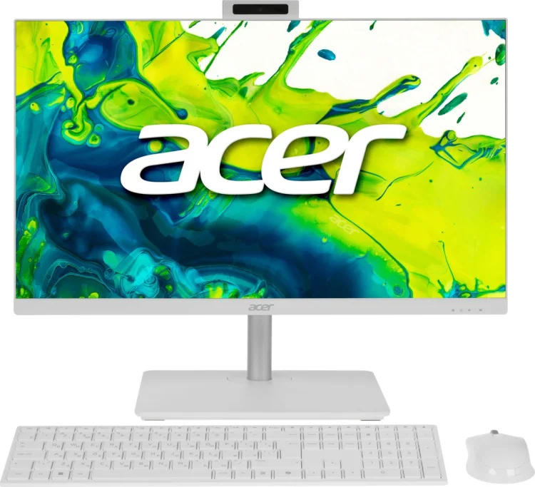 Моноблок Acer Aspire C27-1 DQ.BRPEC.006 27'' FHD Core 5 120U 1.4 Ghz 16 SSD512 Dos белый