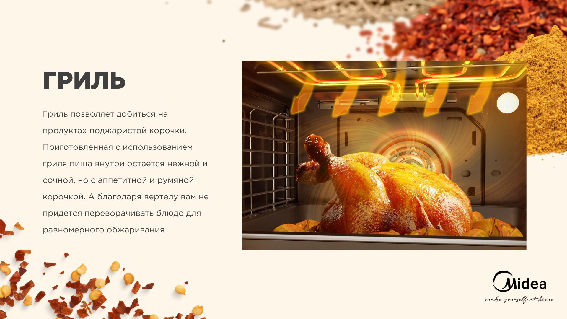 Кухонная плита Midea FSC-901EX серебристый купить,387176