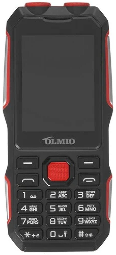 Мобильный телефон OLMIO X02 черно-красный купить,NaN