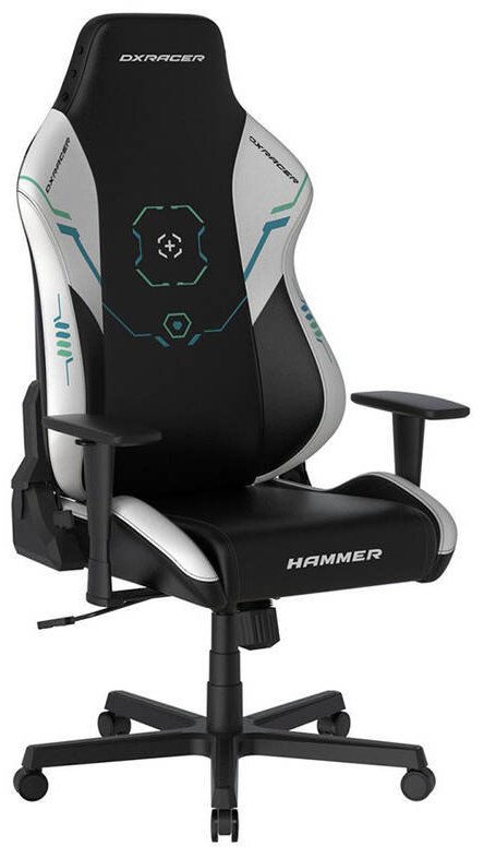 Игровое кресло DXRacer Hammer GC/LHE23LTA/SITBETTERGAMELONGER, черный, белый купить,0