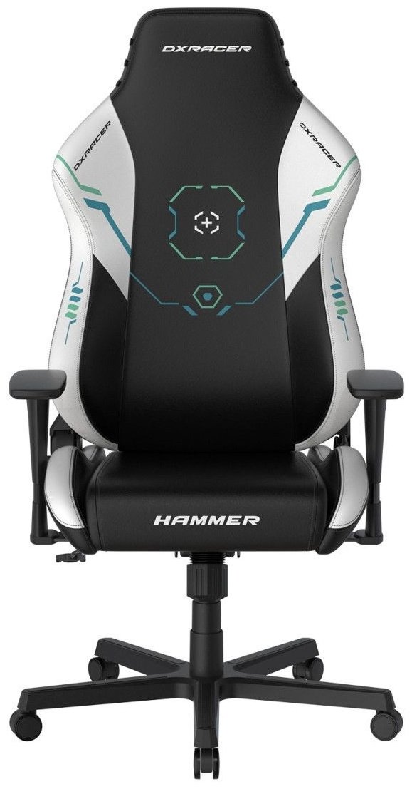 Игровое кресло DXRacer Hammer GC/LHE23LTA/SITBETTERGAMELONGER, черный, белый купить,0