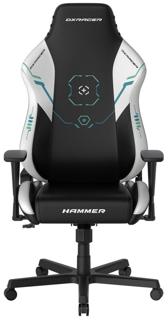 Игровое кресло DXRacer Hammer GC/LHE23LTA/SITBETTERGAMELONGER, черный, белый купить,140041