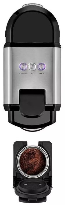 Кофеварка Kitfort КТ-7192 серый, черный - ForteMarket Кофеварка Kitfort КТ-7192 серый, черный купить,0