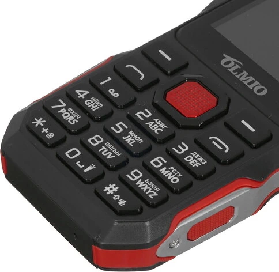 Мобильный телефон OLMIO X02 черно-красный - ForteMarket Мобильный телефон OLMIO X02 черно-красный купить,0