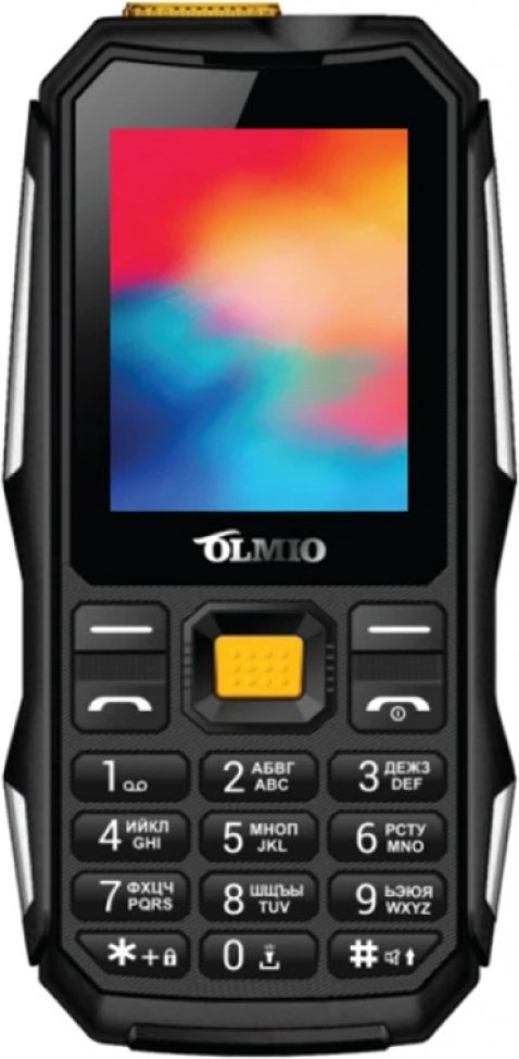 Мобильный телефон OLMIO X04 черно-оранжевый