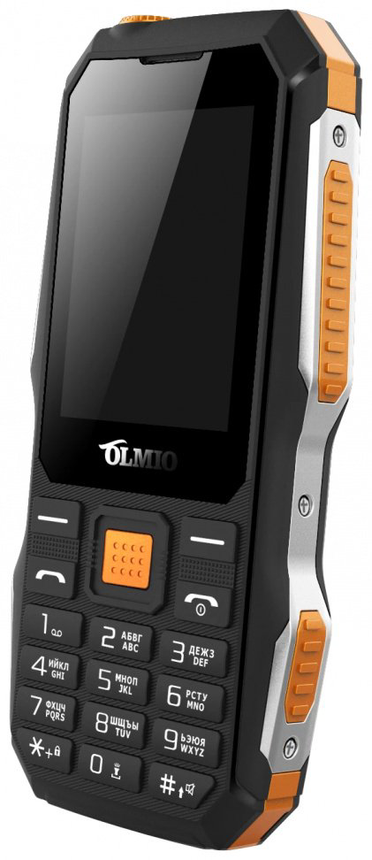 Мобильный телефон OLMIO X04 черно-оранжевый купить,NaN