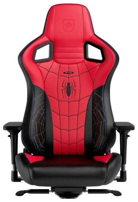 Игровое кресло Noblechairs EPIC Spider-Man Special Edition, черный, красный - ForteMarket Игровое кресло Noblechairs EPIC Spider-Man Special Edition, черный, красный купить,0