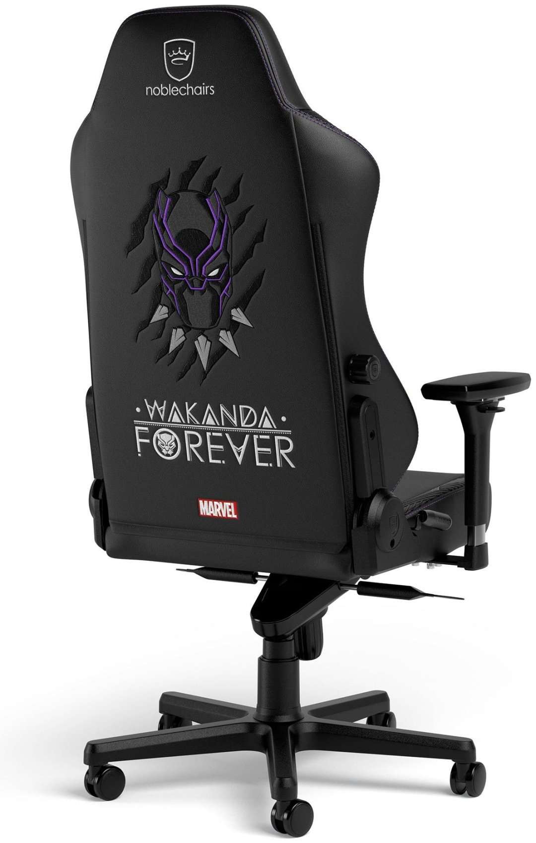 Игровое кресло Noblechairs NBL-HRO-PU-BPE, черный купить,0
