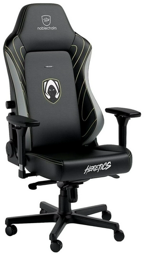 Игровое кресло Noblechairs NBL-HRO-PU-THE, серый, черный