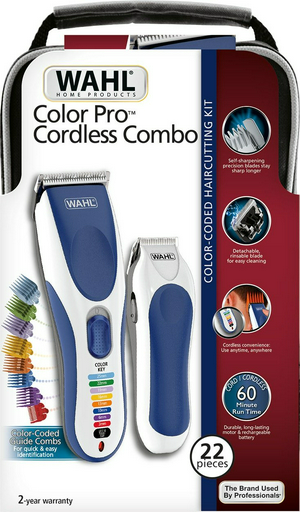 Wahl машинка для стрижки 9649-916 Color Pro Cordless Combo