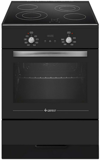 Кухонная плита GEFEST ЭП Н Д 6560-03 S058 черный