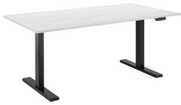 Компьютерный стол 2E MOTORIZED, 150x75x62 см, белый