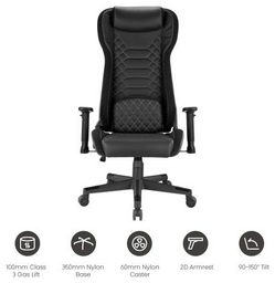 Игровое кресло Eco Estelar Moon, черный
