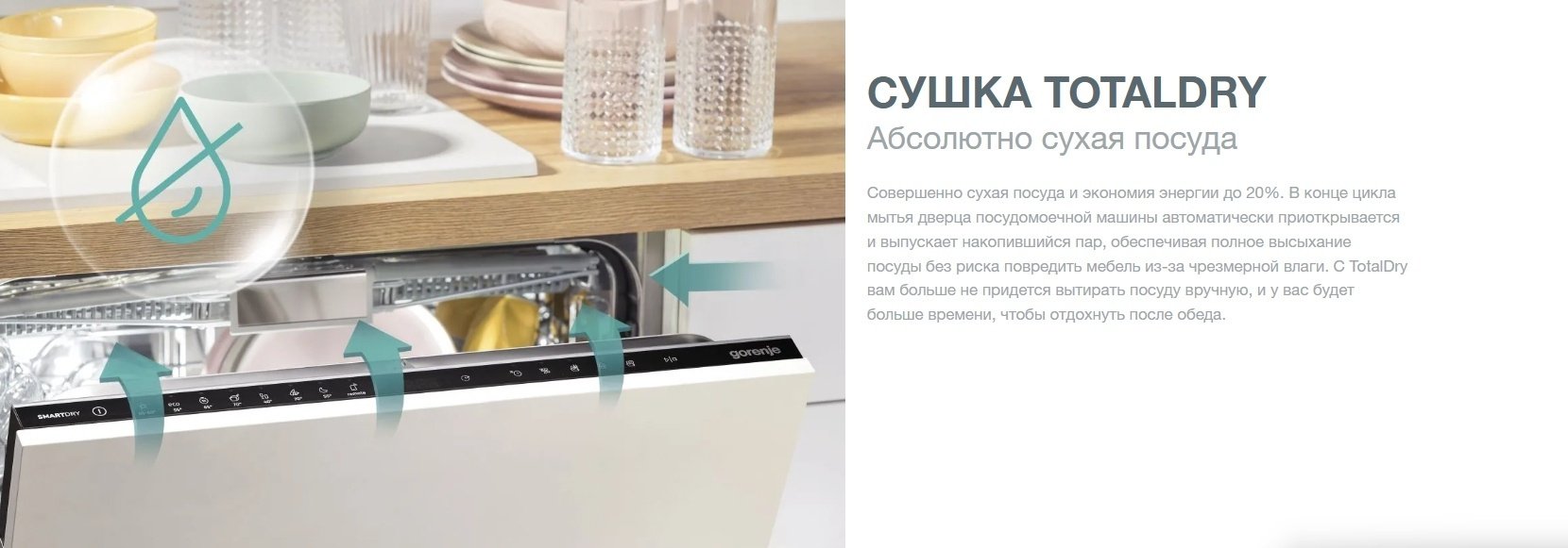 Посудомоечная машина Gorenje GV642D90 белый - ForteMarket Посудомоечная машина Gorenje GV642D90 белый купить,0
