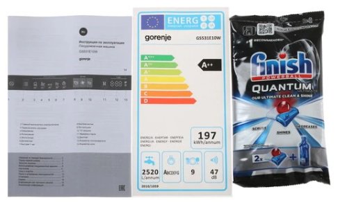 Посудомоечная машина Gorenje GV532E10W белый - ForteMarket Посудомоечная машина Gorenje GV532E10W белый купить,0