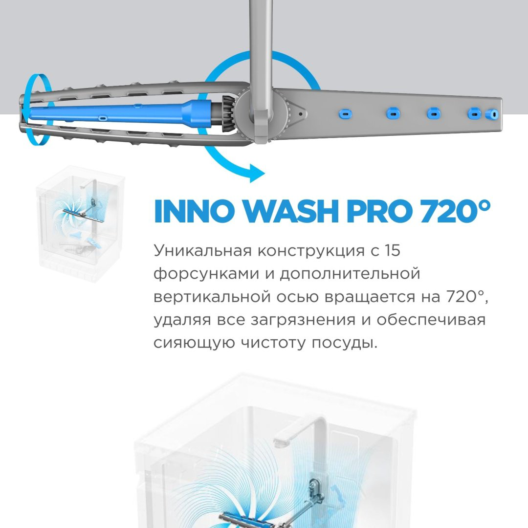 Посудомоечная машина Midea MDWB-6029TQ стальной купить,329990