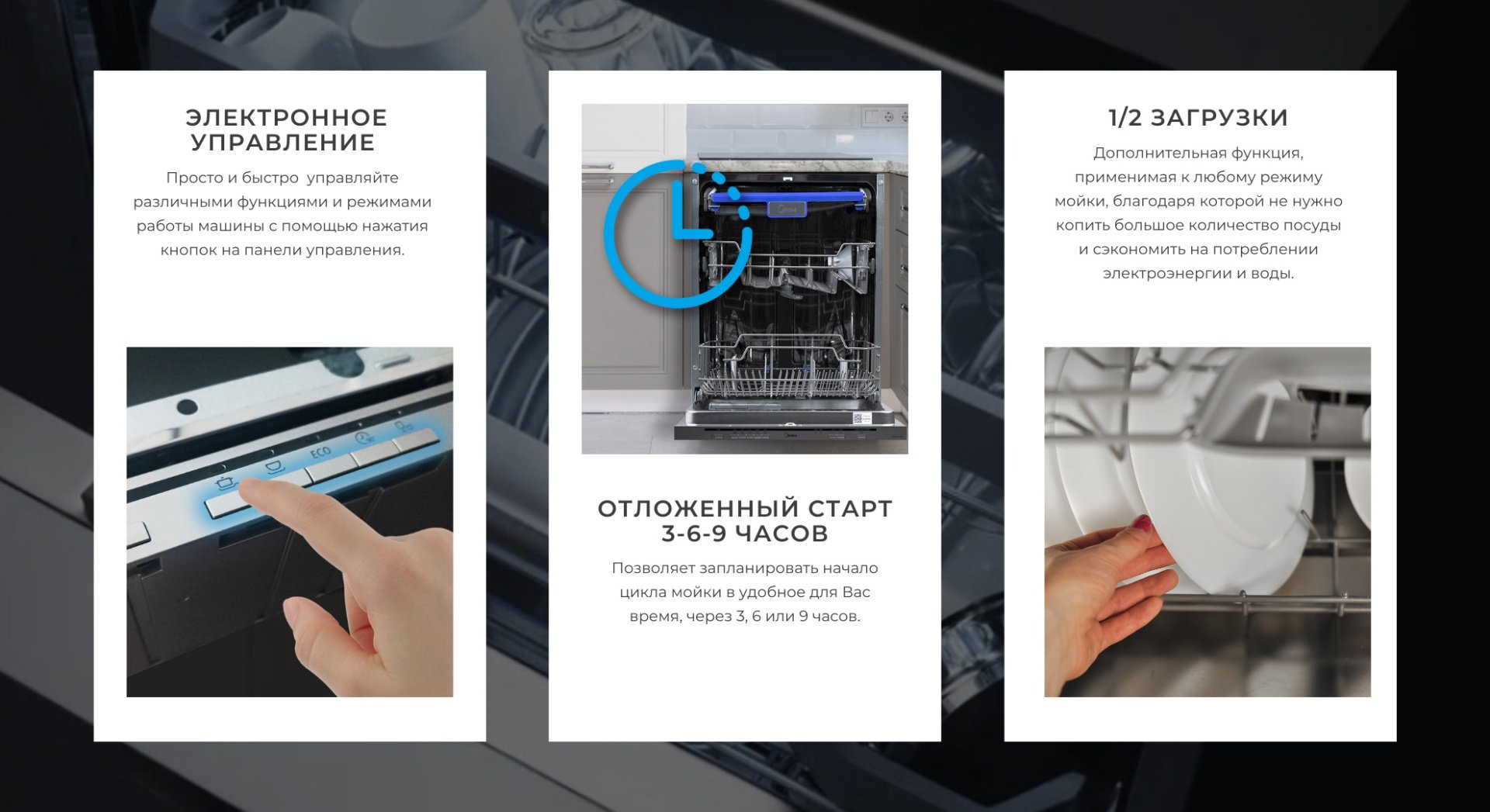 Посудомоечная машина Midea MDWB-6015BB серебристый купить,175976