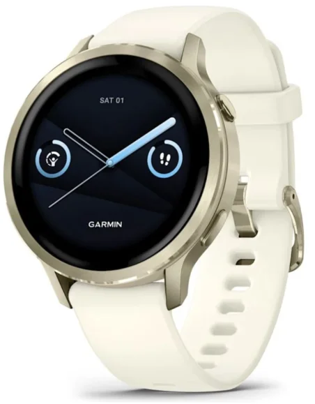 Смарт-часы Garmin Venu 4 010-03013-00 41 мм золотистый-белый