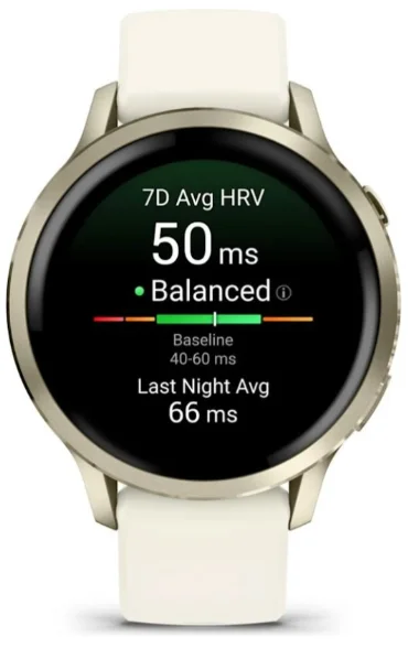 Смарт-часы Garmin Venu 4 010-03013-00 41 мм золотистый-белый