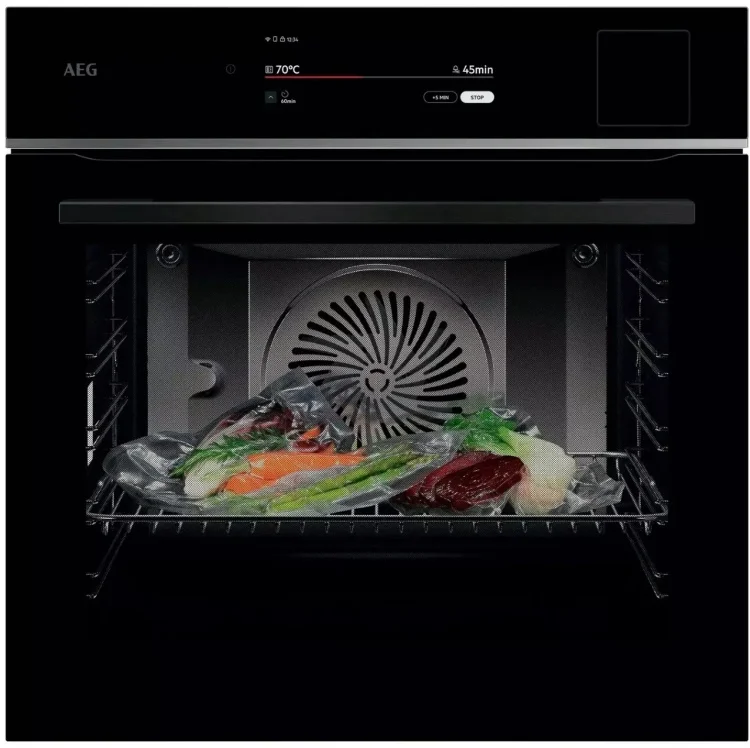 Электрический духовой шкаф AEG TP9SB 831 AB черный купить,1559990