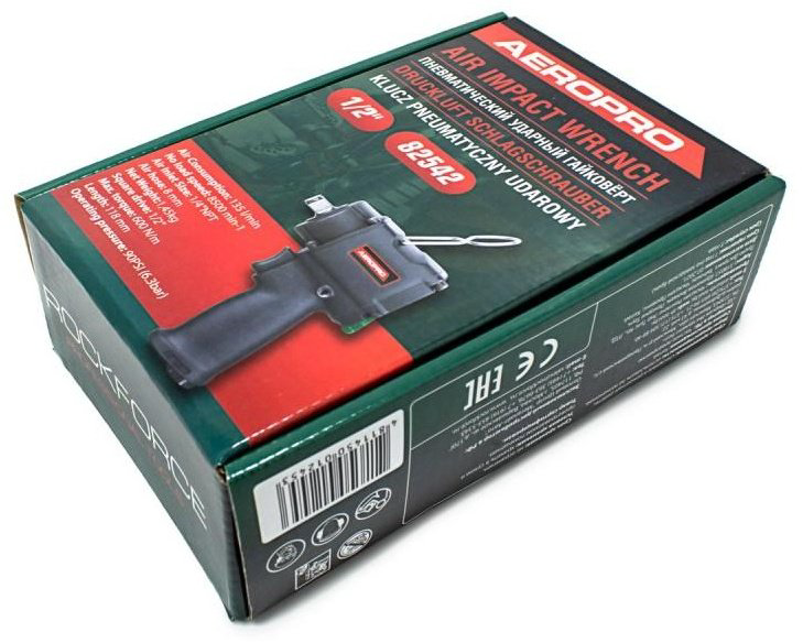 Пневмогайковерт ROCKFORCE ударный RF-82542 купить,NaN