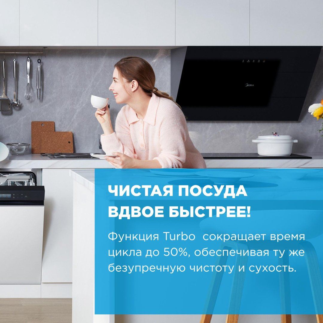 Посудомоечная машина Midea MDWF-6029TQW белый купить,269990