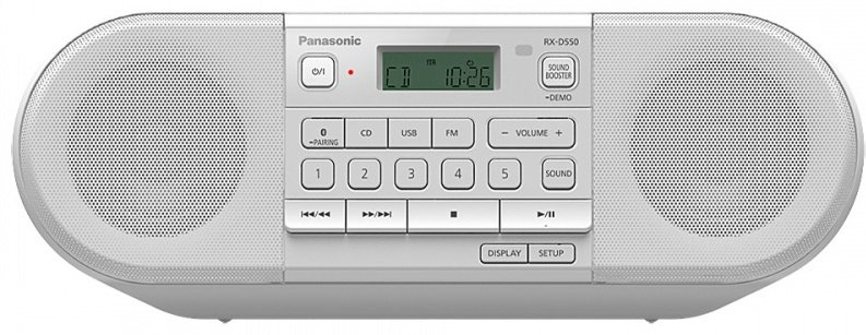 Panasonic RX-D550GS-W белый купить,NaN
