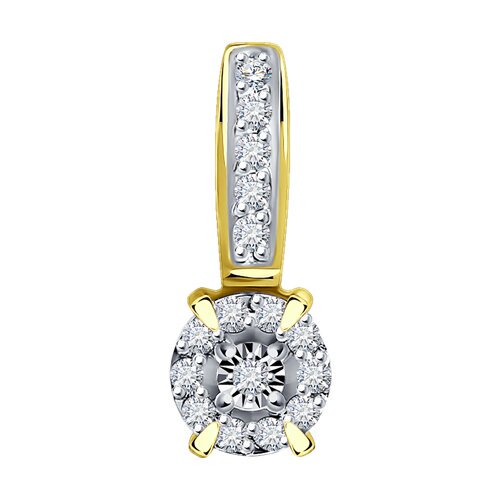 Кулон Diamant 53-230-01923-1 0,46гр. купить,NaN