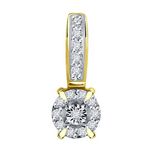Кулон Diamant 53-230-01923-1 0,46гр. купить,NaN